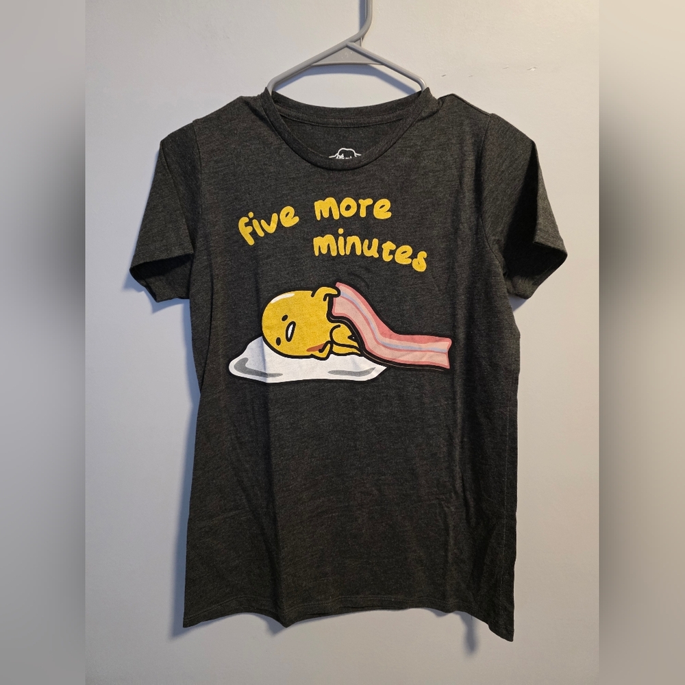 Womens Graphic Gray T-Shirt The Lazy Egg